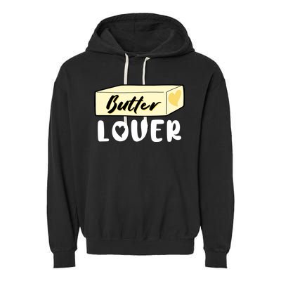 Funny Butter Lover Matching Group Garment-Dyed Fleece Hoodie