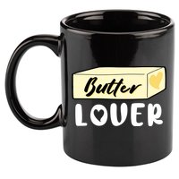 Funny Butter Lover Matching Group 11oz C Handle Ceramic Mug