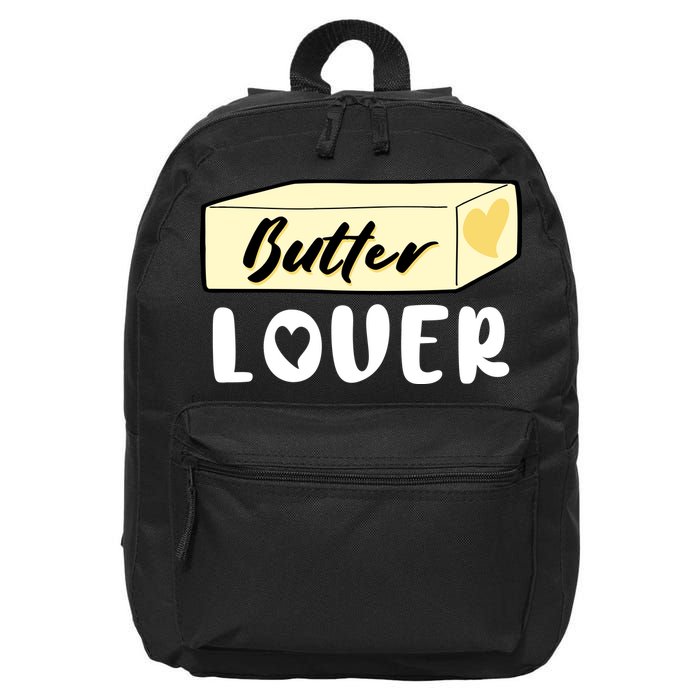 Funny Butter Lover Matching Group 16 in Basic Backpack