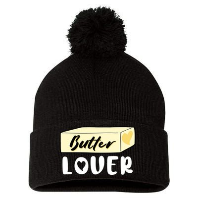 Funny Butter Lover Matching Group Pom Pom 12in Knit Beanie