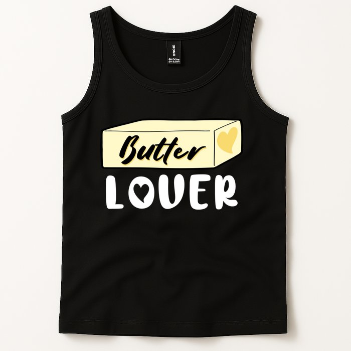 Funny Butter Lover Matching Group Tank Top