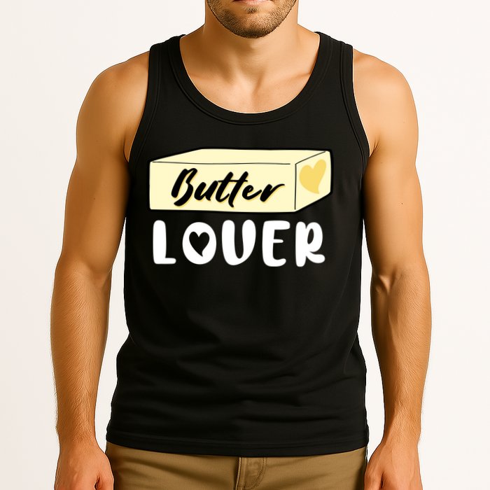 Funny Butter Lover Matching Group Tank Top