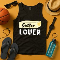 Funny Butter Lover Matching Group Tank Top