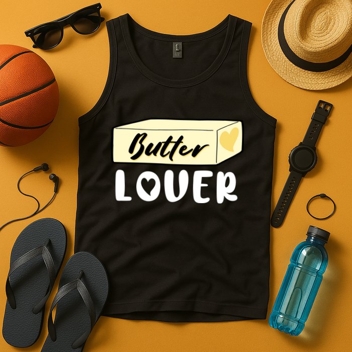 Funny Butter Lover Matching Group Tank Top