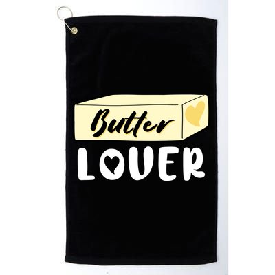 Funny Butter Lover Matching Group Golf Towel