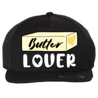 Funny Butter Lover Matching Group Wool Snapback Cap