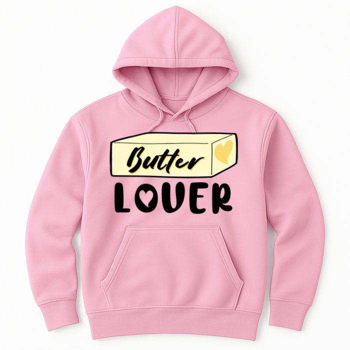 Funny Butter Lover Matching Group Hoodie