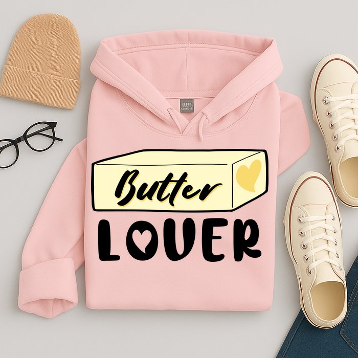 Funny Butter Lover Matching Group Hoodie