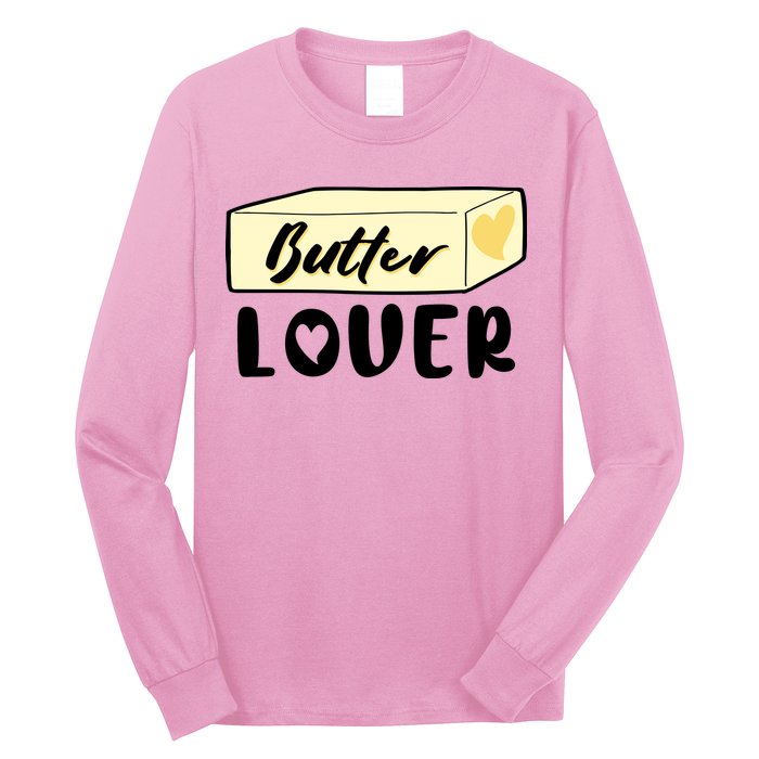Funny Butter Lover Matching Group Long Sleeve Shirt