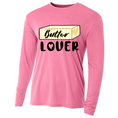Funny Butter Lover Matching Group Cooling Performance Long Sleeve Crew