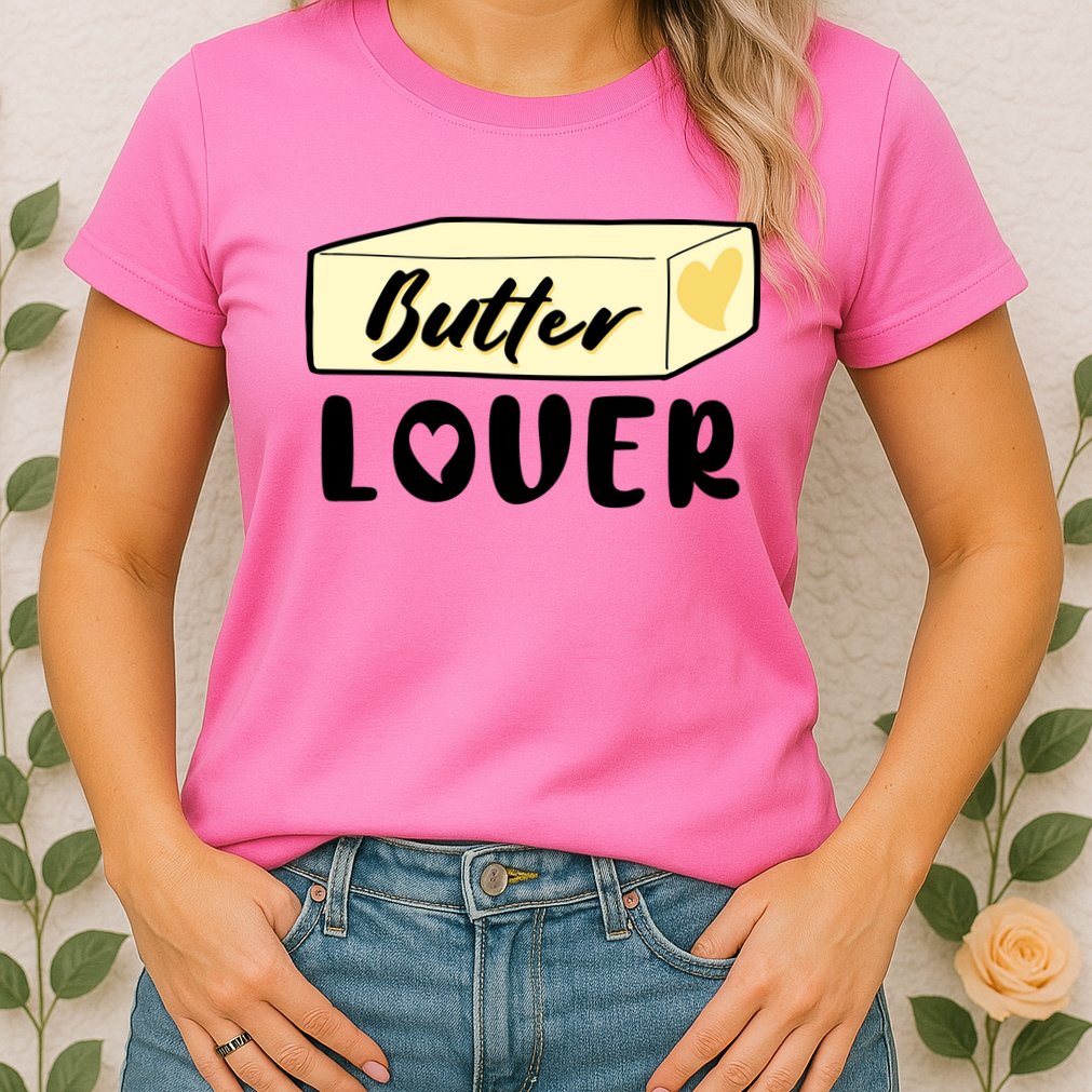 Funny Butter Lover Matching Group Womens T-Shirt