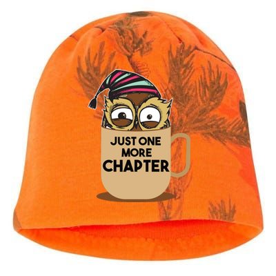 Funny Book Lover Gift | Just One More Chapter Kati - Camo Knit Beanie