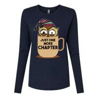 Funny Book Lover Gift | Just One More Chapter Womens Cotton Relaxed Long Sleeve T-Shirt