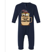 Funny Book Lover Gift | Just One More Chapter Infant Fleece One Piece