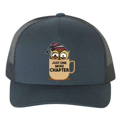 Funny Book Lover Gift | Just One More Chapter Yupoong Adult 5-Panel Trucker Hat