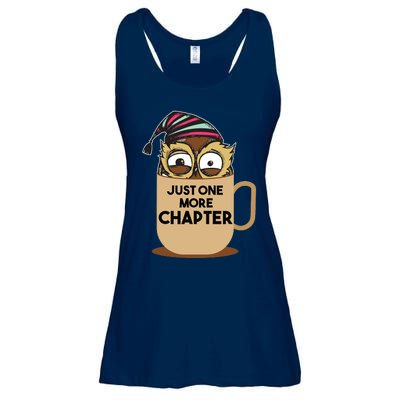 Funny Book Lover Gift | Just One More Chapter Ladies Essential Flowy Tank