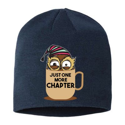 Funny Book Lover Gift | Just One More Chapter Sustainable Beanie