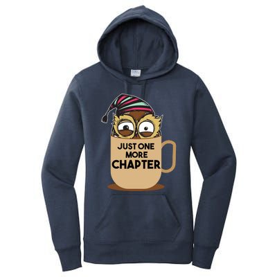 Funny Book Lover Gift | Just One More Chapter Women's Pullover Hoodie