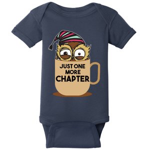 Funny Book Lover Gift | Just One More Chapter Baby Bodysuit