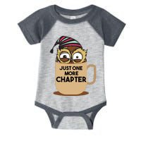 Funny Book Lover Gift | Just One More Chapter Infant Baby Jersey Bodysuit