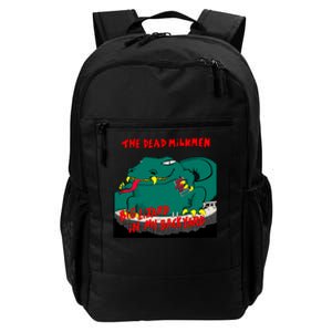 Funny Big Lizard In Backyard New Vector Design Daily Commute Backpack