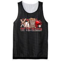 Funny Baseball Lover Tis The Season Baseball Mom Game Day Mesh Reversible Basketball Jersey Tank