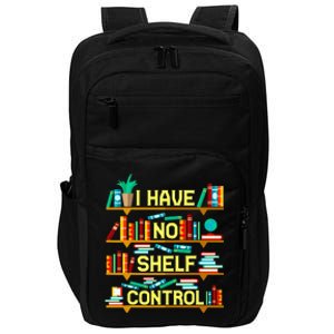 Funny Book Lover Gift Book Club Group Reading Librarian Pun Impact Tech Backpack