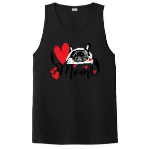 French Bulldog Mom Cute Valentine’S Day For Dog Lovers Meaningful Gift PosiCharge Competitor Tank