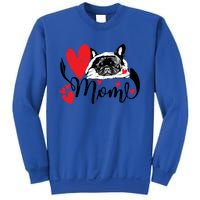 French Bulldog Mom Cute Valentine’S Day For Dog Lovers Meaningful Gift Sweatshirt