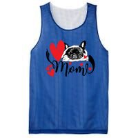 French Bulldog Mom Cute Valentine’S Day For Dog Lovers Meaningful Gift Mesh Reversible Basketball Jersey Tank