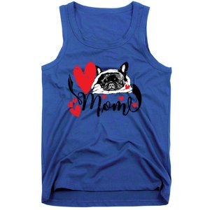 French Bulldog Mom Cute Valentine’S Day For Dog Lovers Meaningful Gift Tank Top