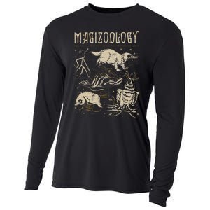 Fantastic Beasts Magizoology Textbook Poster Cooling Performance Long Sleeve Crew