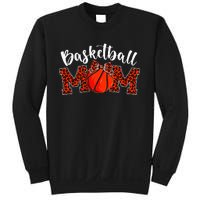 Funny Basketball Mom Leopard Mother's Day Sweatshirt