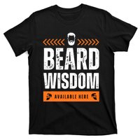 Funny Beard Man Tee Epic Beardeds Gifts - Beard Wisdom T-Shirt