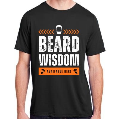 Funny Beard Man Tee Epic Beardeds Gifts - Beard Wisdom Adult ChromaSoft Performance T-Shirt