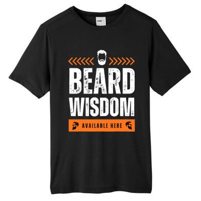 Funny Beard Man Tee Epic Beardeds Gifts - Beard Wisdom Tall Fusion ChromaSoft Performance T-Shirt