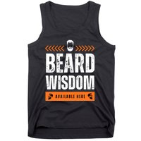 Funny Beard Man Tee Epic Beardeds Gifts - Beard Wisdom Tank Top