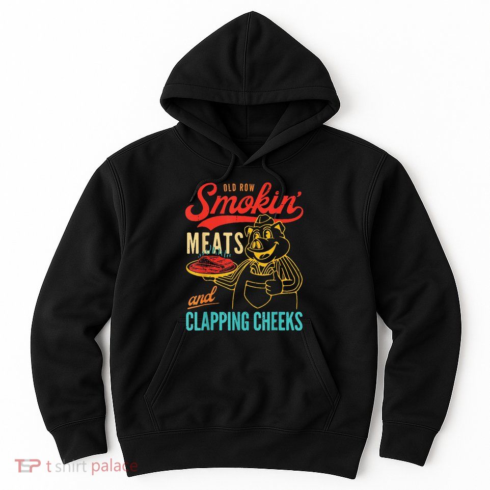 Funny Bbq Meat Groovy Smoking Fun Hoodie
