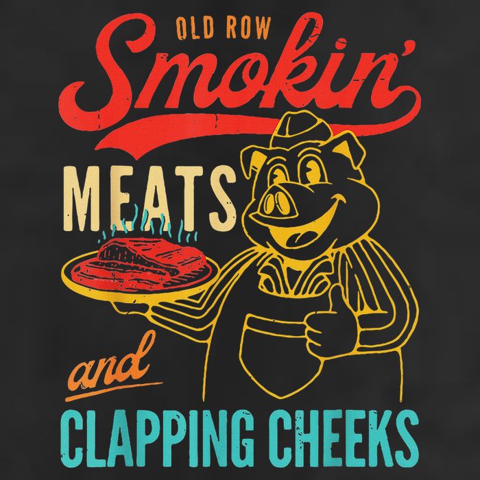 Funny Bbq Meat Groovy Smoking Fun 25L Jumbo Tote