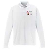 Funny Biden Merry 4th Of July Christmas Red And Green Performance Long Sleeve Polo