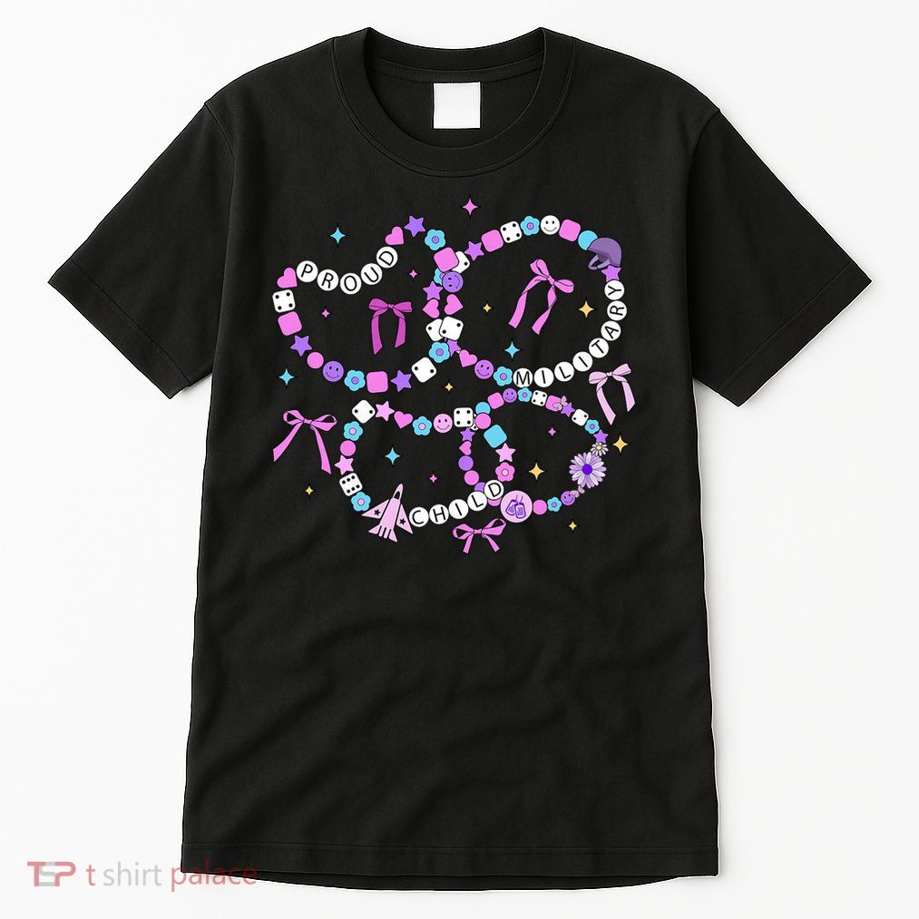 Friendship Bracelet Military Kid Purple up for Military Kid Tall T-Shirt