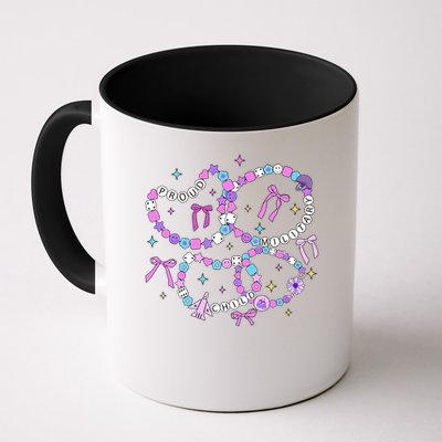 Friendship Bracelet Military Kid Purple up for Military Kid Mug