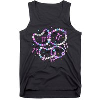 Friendship Bracelet Military Kid Purple up for Military Kid Tank Top