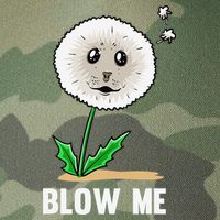Funny Blow Me Seal Face Dandelion Meme Legacy Tie Dye Trucker Hat