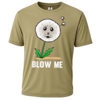 Funny Blow Me Seal Face Dandelion Meme Performance Shirt