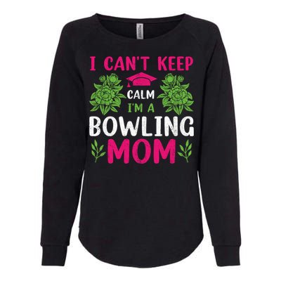 Funny Bowling Mom Bowling Gifts Bowling Slogans Womens California Wash Sweatshirt