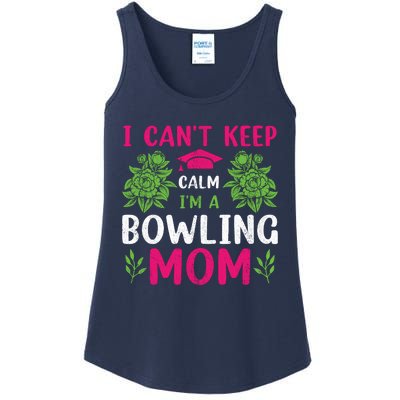 Funny Bowling Mom Bowling Gifts Bowling Slogans Ladies Essential Tank