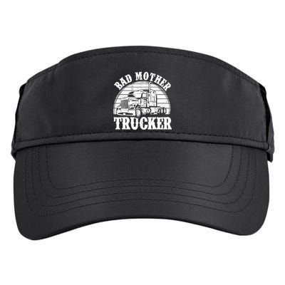 Funny Bad Mother Trucker Gift For Truck Driver Gag Adult Drive Performance Visor
