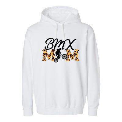 Funny Bmx Mom Bmx Bike Gift Garment-Dyed Fleece Hoodie