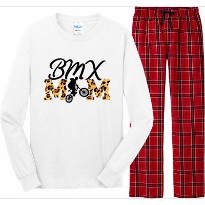 Funny Bmx Mom Bmx Bike Gift Long Sleeve Pajama Set